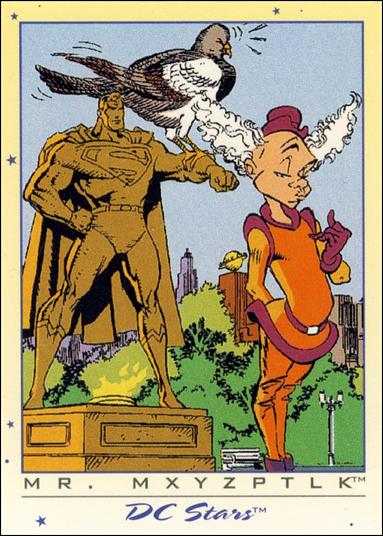 DC Stars (Base Set) card 5 Mr. Mxyzptlk