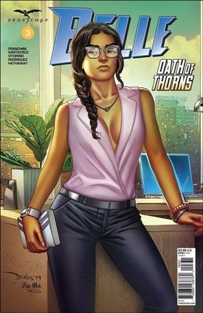 Belle: Oath of Thorns issue 3-C Derlis Santacruz Cover