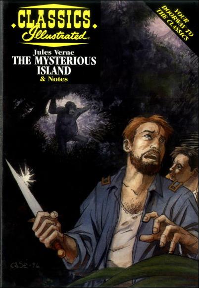 Classics Illustrated Study Guides issue 24 The Mysterious Island