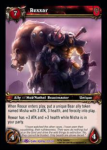 World of Warcraft: Through the Dark Portal (Base Set) card 231 Rexxar