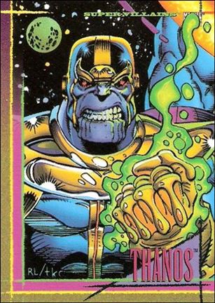 Marvel Universe: Series 4 (Base Set) card 16 Thanos