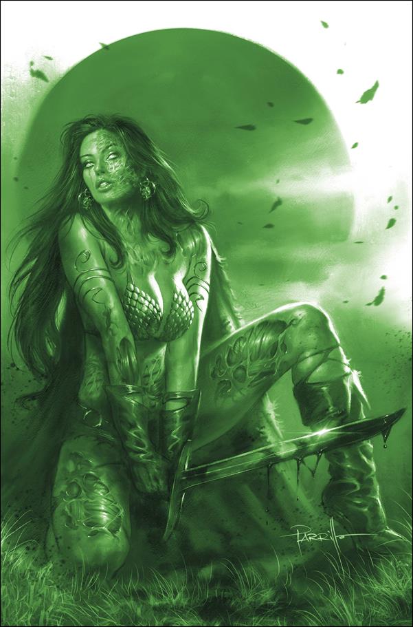 Die!namite issue 5-T Lucio Parrillo 1:25 Green Tint Virgin Cover