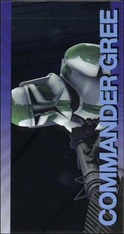 Star Wars: The Clone Wars Widevision (Character Foil Subset) card 15 Commander Gree