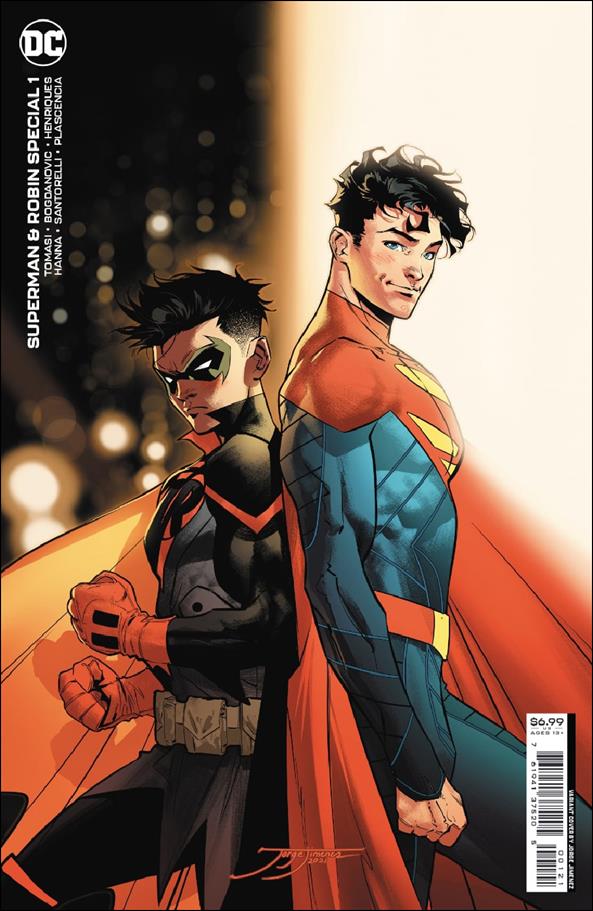 Superman & Robin Special issue 1-B Jorge Jimenez Cardstock Cover