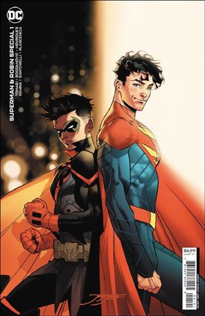 Superman & Robin Special issue 1-B Jorge Jimenez Cardstock Cover