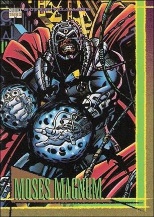 Marvel Universe: Series 4 (Base Set) card 9 Moses Magnum