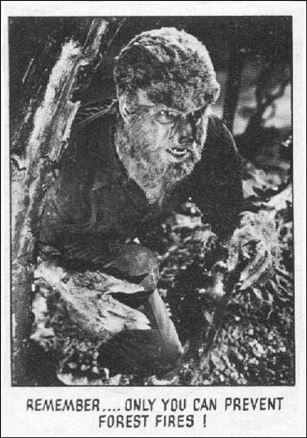 Creature Feature (Base Set) card 100 Remember... only you can prevent forest fires!