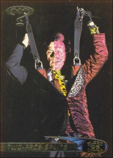 Batman Forever Fleer Ultra (Base Set) card 43 Two-Face Splits