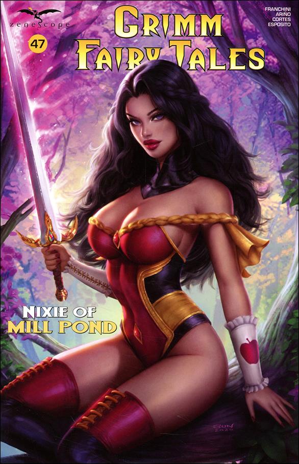 Grimm Fairy Tales (2016) issue 47-C Sun Khamunaki Cover