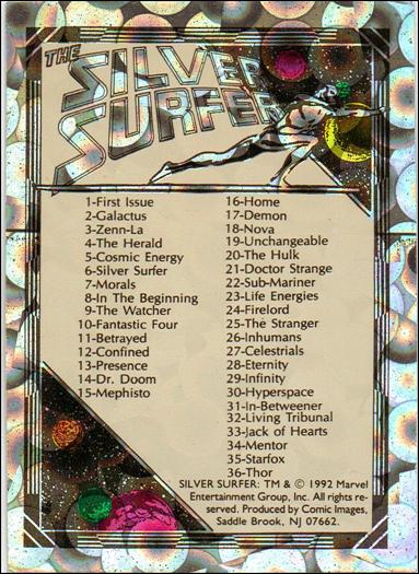 Silver Surfer: All-Prism (Base Set) card 72