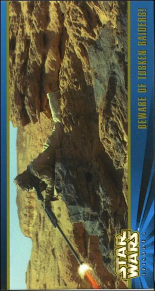 Star Wars: Episode I Widevision: Series 2 (Base Set) card 47 Beware of Tusken Raiders