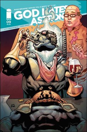 God Hates Astronauts issue 9-B Ryan Stegman Cover