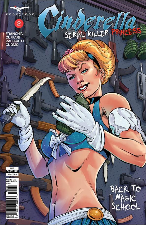 Cinderella Serial Killer Princess issue 2-D Salvatore Cuffari Cover