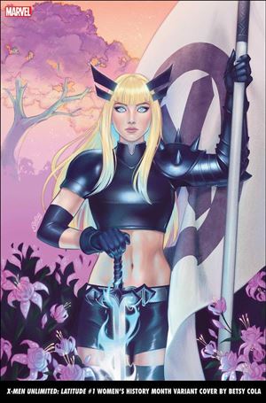 X-Men Unlimited: Latitude issue 1-C Betsy Cola Women of Marvel Cover
