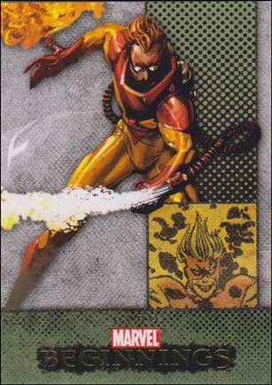 Marvel Beginnings: Series 1 (Base Set) card 87 Pyro