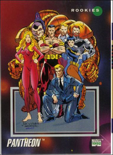Marvel Universe: Series 3 (Base Set) card 141 Pantheon