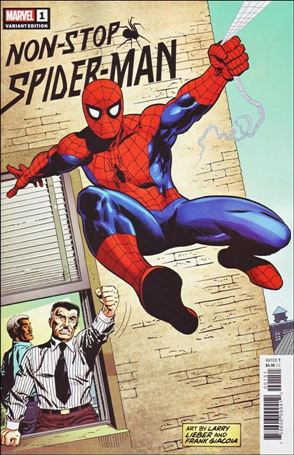 Non-Stop Spider-Man issue 1-K Larry Lieber 1:100 Hidden Gem Cover