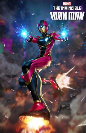 Invincible Iron Man (2022) issue 7-B Derrick Chew Ironheart Cover