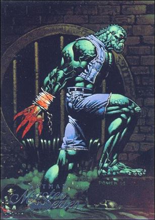 Batman Master Series (Base Set) card 50 Killer Croc