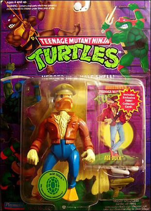 Teenage Mutant Ninja Turtles (1988) figure 11-B Ace Duck (1994 Re-Issue)