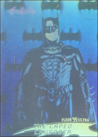 Batman Forever Fleer Ultra (Hologram Subset) card 20 The Caped Crusader