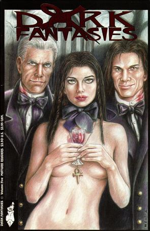 Dark Fantasies issue 5-B Red Foil Cover