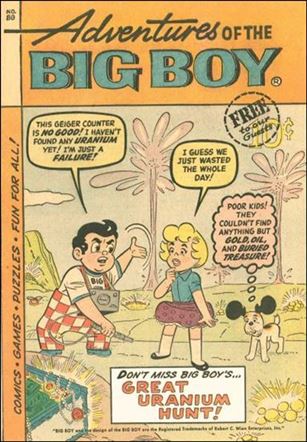 Adventures of the Big Boy issue 80-B West Coast Cover