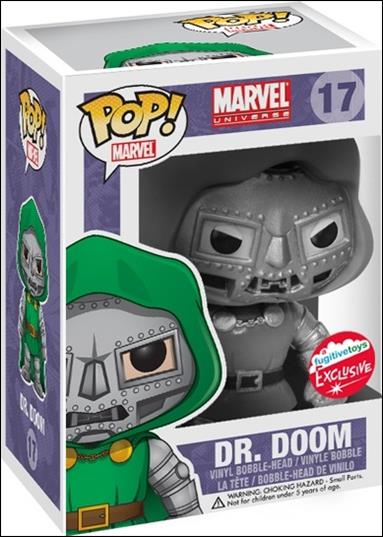 POP! Marvel figure 17-B Doctor Doom (Black & White) Fugitive Toys