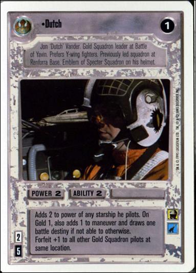 Star Wars: Premiere Unlimited (Base Set) card 183 Dutch