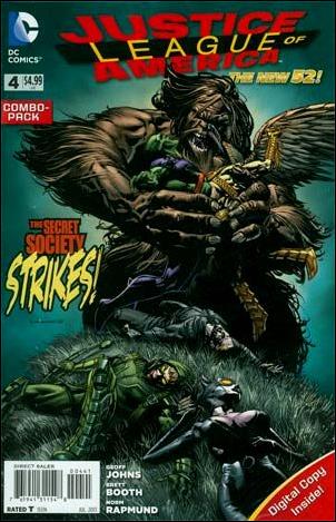 Justice League of America (2013)  issue 4-C Unbagged David Finch Cover Combo Pack