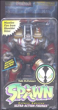 Spawn (Series  2) figure 2-B Badrock (Repaint)