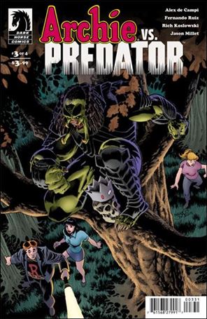 Archie vs Predator issue 3-C Kelley Jones Cover