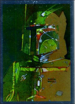 Star Wars Galaxy: Series 7 (Foil Subset) card 6 Boba Fett - Silver Foil