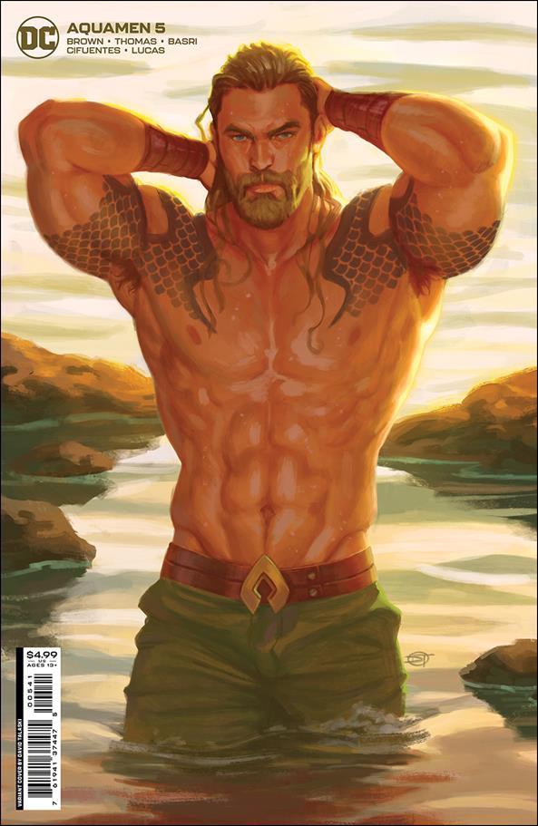 Aquamen issue 5-D David Talaski Cardstock Cover