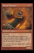 Magic the Gathering: Planar Chaos (Base Set) card 121 Shivan Wumpus
