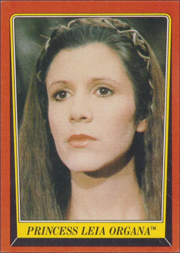 Star Wars: Return of the Jedi: Series 1 (Base Set) card 5 Princess Leia Organa