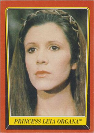 Star Wars: Return of the Jedi: Series 1 (Base Set) card 5 Princess Leia Organa