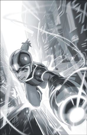 Mega Man: Fully Charged issue 1-E Toni Infante 1:50 Silver Foil Cover