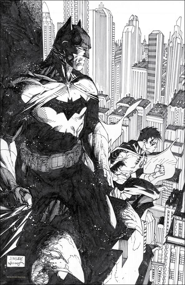Batman (2016) issue 125-M Jim Lee 1:500 Black & White Cardstock Cover