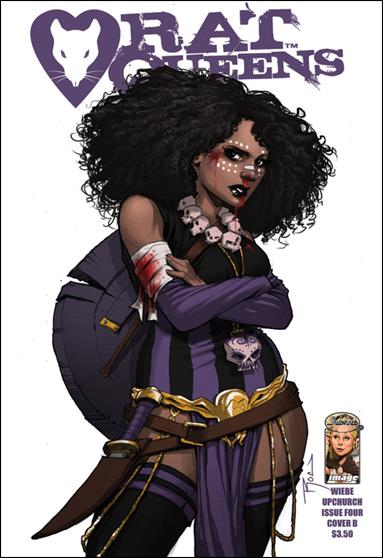 Rat Queens (2013) issue 4-B "Dee" Character Cover