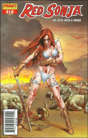 Red Sonja (2005) issue 17-B Mike Mayhew Standard Cover