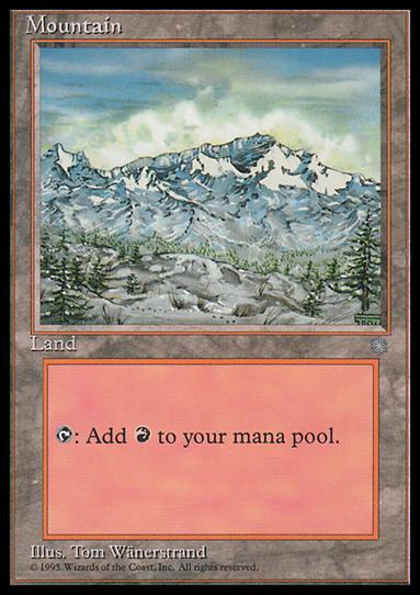 Magic the Gathering: Ice Age (Base Set) card 370-B Mountain