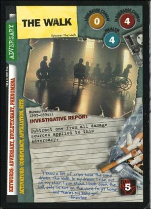 X-Files: 101361 (Base Set) card XF97-0394x1 The Walk