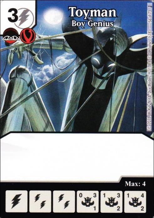 DC Comics Dice Masters Justice card 56 Toyman: Boy Genius 