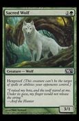 Magic the Gathering: 2012 Core Set (Base Set) card 194 Sacred Wolf
