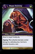 World of Warcraft: March of the Legion (Base Set) card 86 Rogue Training