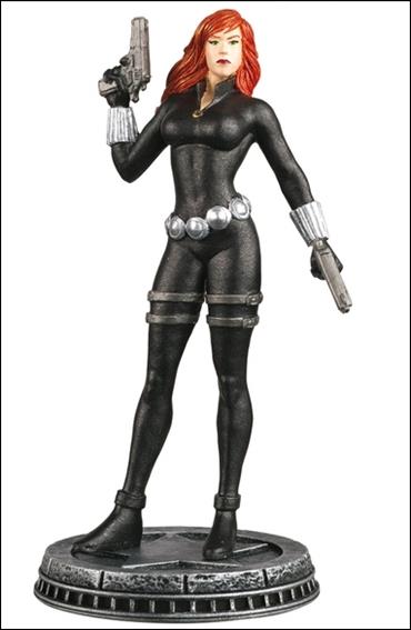 Marvel Chess Collection (UK)  item 25 Black Widow (White Pawn)