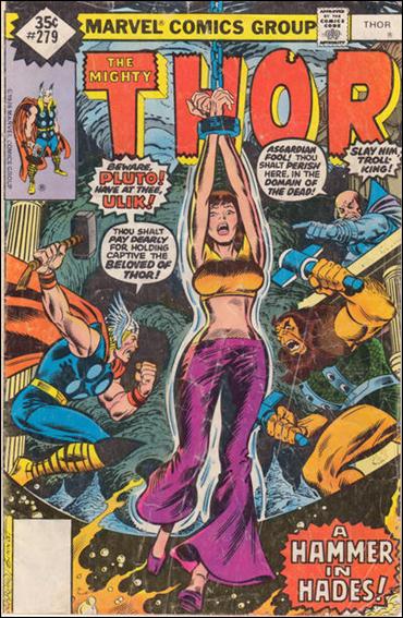 Thor (1966) issue 279-C Whitman Cover