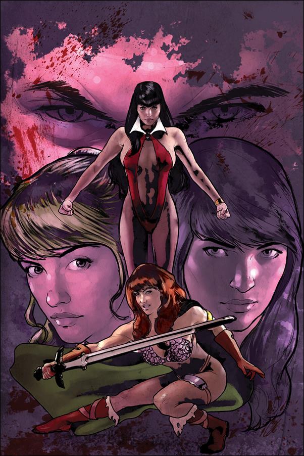 Red Sonja and Vampirella Meet Betty and Veronica issue 1-O Cat Staggs Virgin Cover