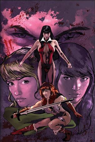 Red Sonja and Vampirella Meet Betty and Veronica issue 1-O Cat Staggs Virgin Cover